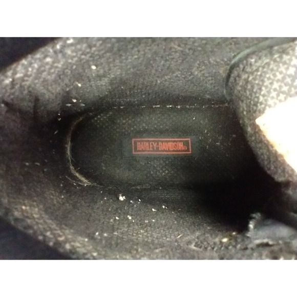 Harley Davidson Mens 7.5 Black Leather Motorcycle‎ Boots Biker Dipstick 91610 main image 7